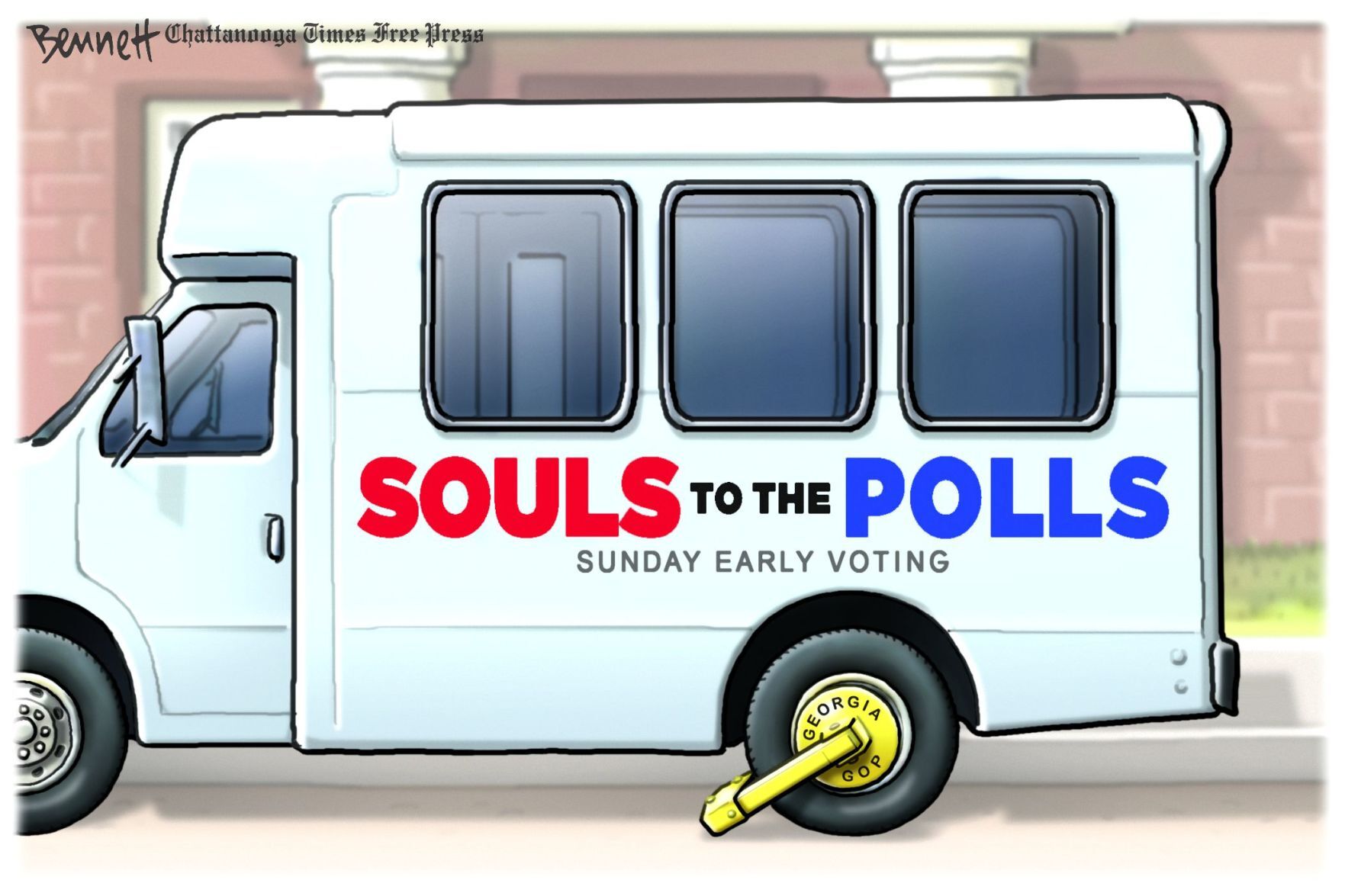 Clay Bennett cartoon